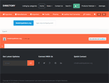 Tablet Screenshot of madeinpakistan.org