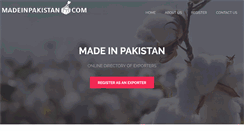Desktop Screenshot of madeinpakistan.com